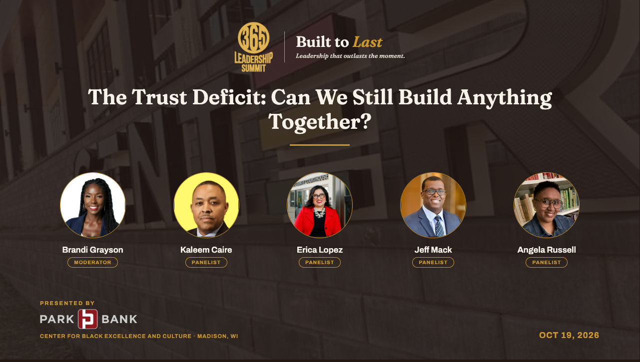 The Trust Deficit: Can we still build anything together? Let’s talk about it at the 365 Leadership Summit