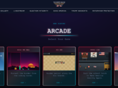 Official White House website launches arcade games where users arrest immigrants and build a border wall