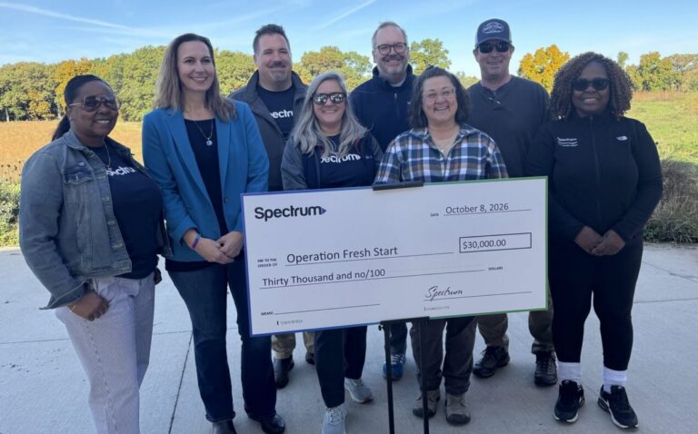 Operation Fresh Start receives $30,000 grant from Spectrum