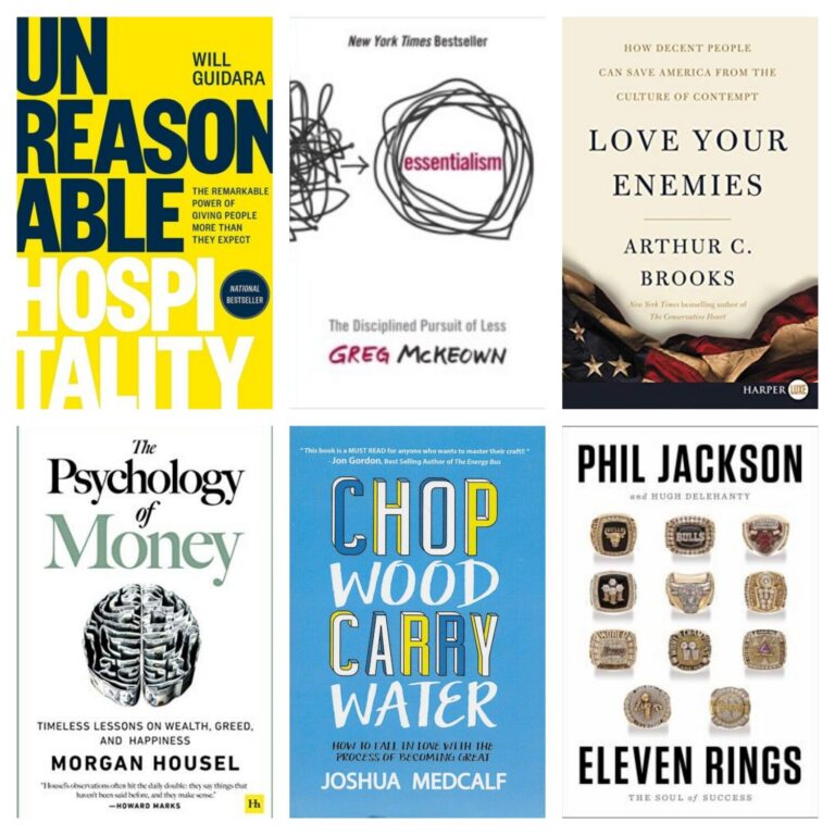 The Selfless Way: Six books I’m reading or rereading this year