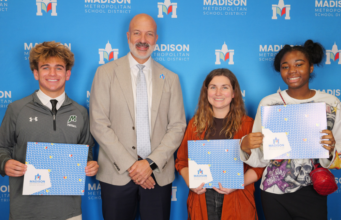 MMSD honors five staff and students for leadership, educational excellence