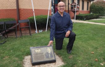 Omega School honors longtime director Oscar Mireles with plaque