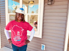 International exchange alumni help build homes for two Madison families