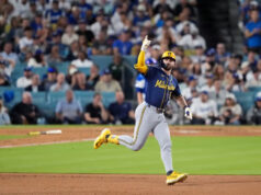 Milwaukee Brewers end the Dodgers’ quest for a third-straight title, sweeping LA to earn a trip to the World Series