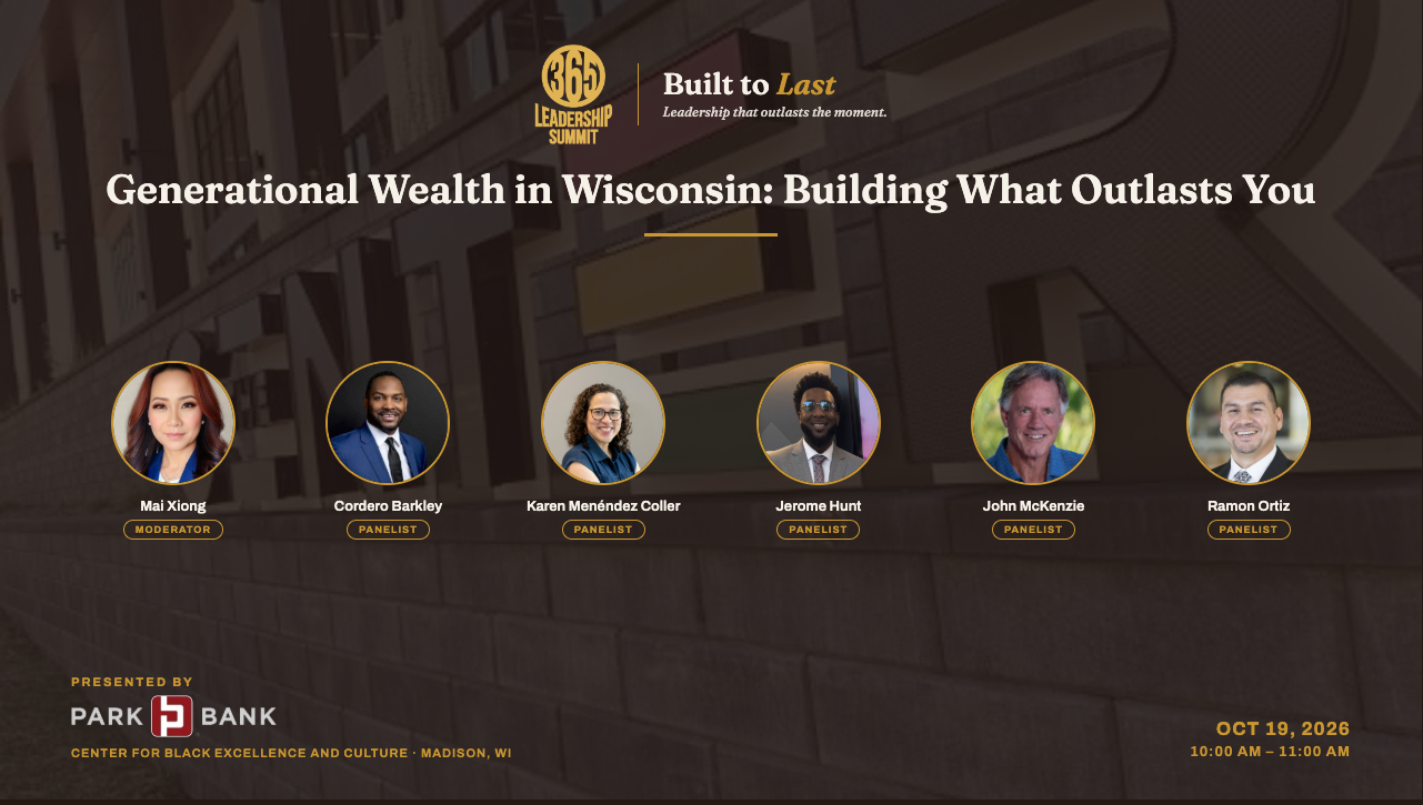 We’re talking generational wealth at the 365 Leadership Summit